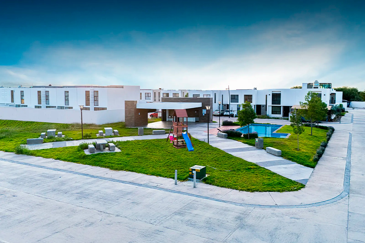 Los Lagos Residencial - Casas nuevas en San Luis Potosí frente a Zona Industrial